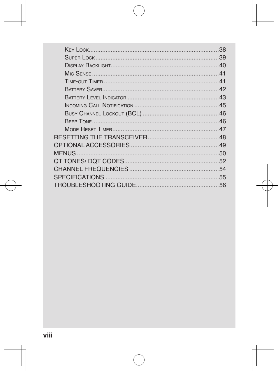 Kenwood ProTalkXLS TK-3230 User Manual | Page 9 / 66