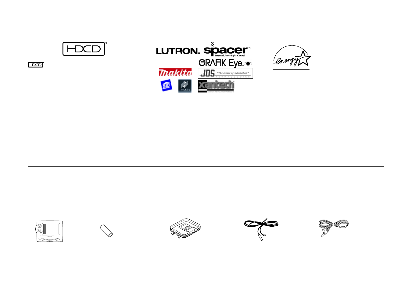 Unpacking | Kenwood Sovereign VR-5900 User Manual | Page 4 / 66