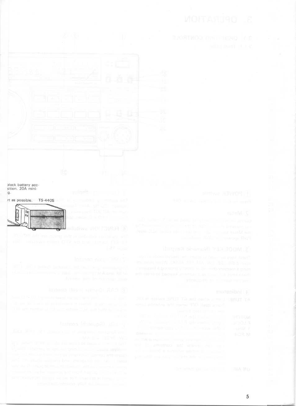 Kenwood TS-440S User Manual | Page 6 / 57