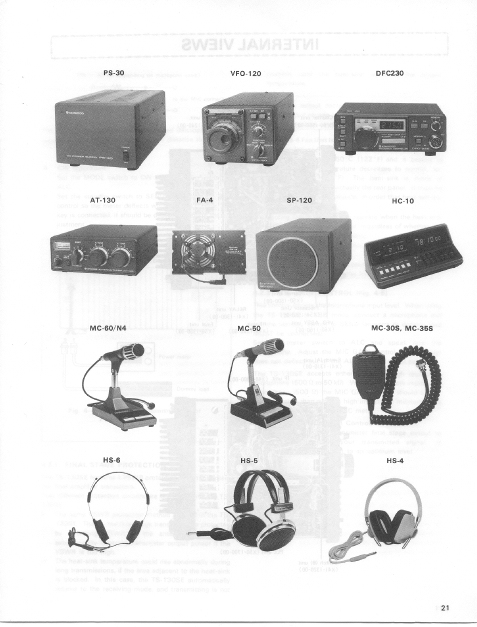 Kenwood TS-130SE User Manual | Page 21 / 31