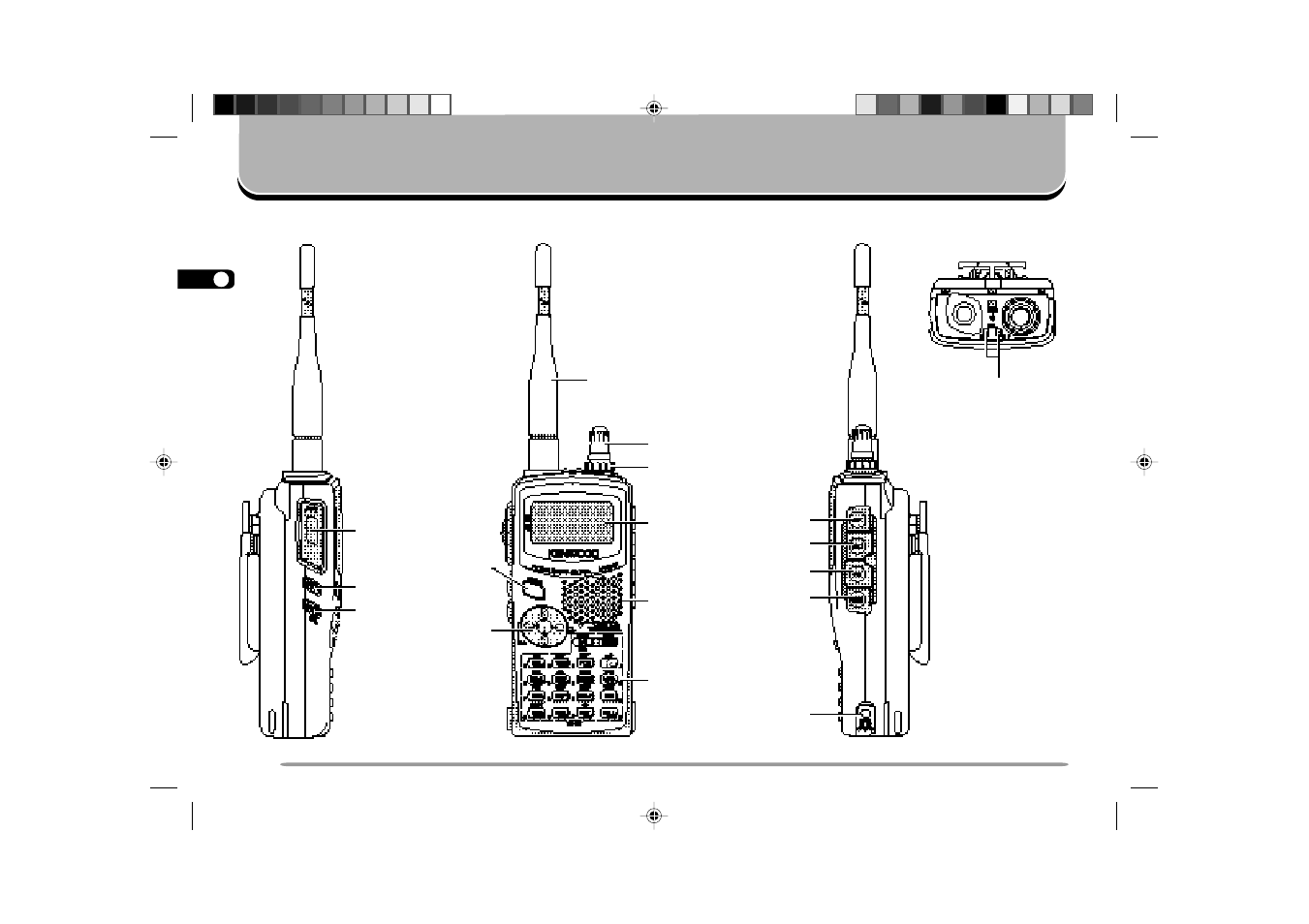 Getting acquainted | Kenwood TH-D7E User Manual | Page 16 / 112
