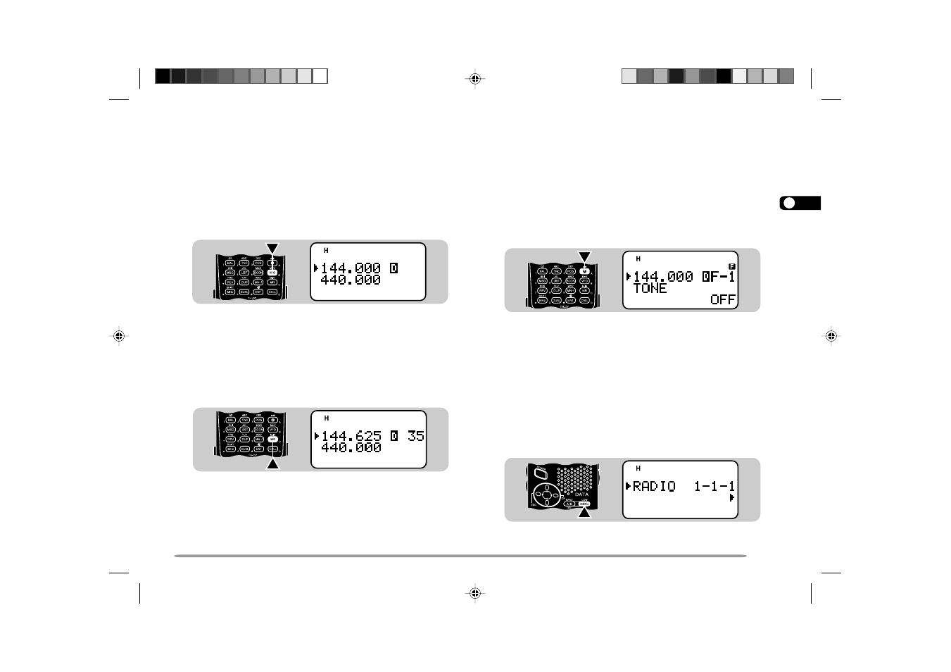 Basic transceiver modes | Kenwood TH-D7E User Manual | Page 19 / 112