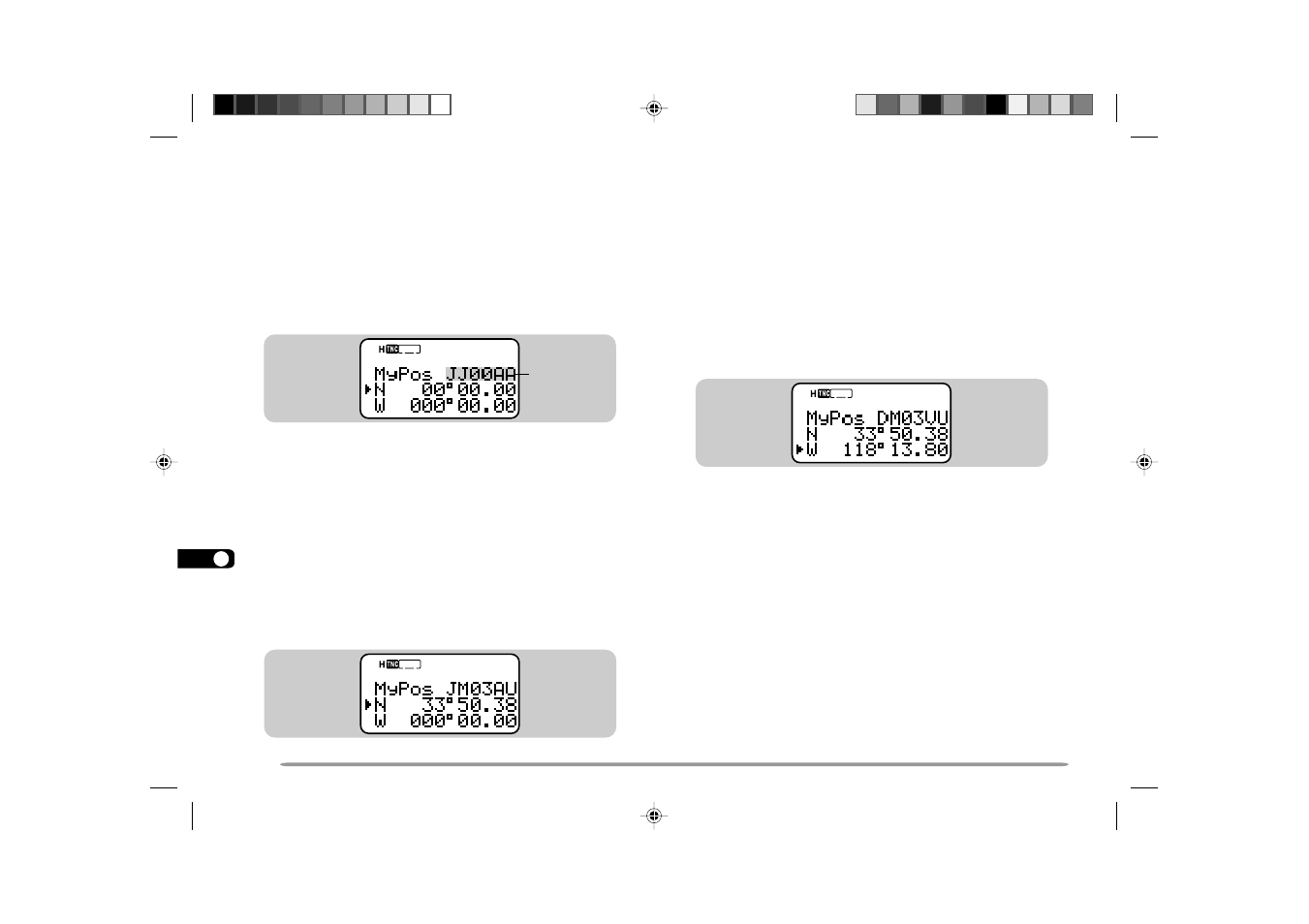 Entering latitude/ longitude data | Kenwood TH-D7E User Manual | Page 74 / 112
