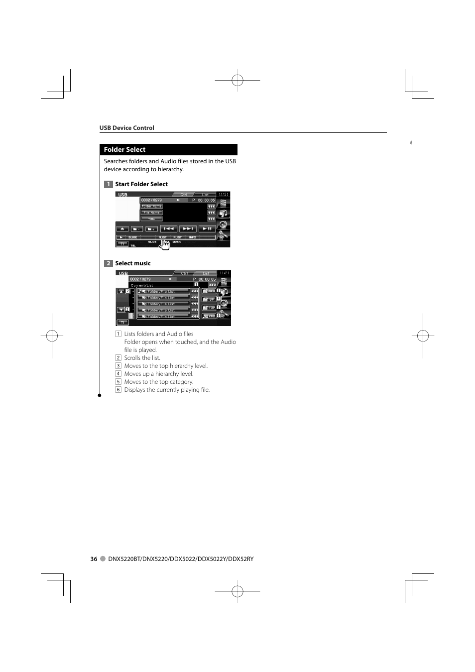 Kenwood DDX5022Y User Manual | Page 36 / 96