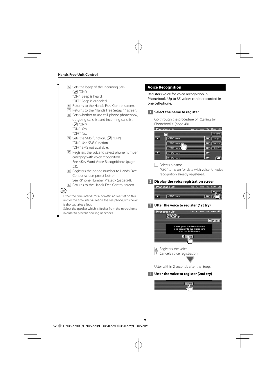 Kenwood DDX5022Y User Manual | Page 52 / 96