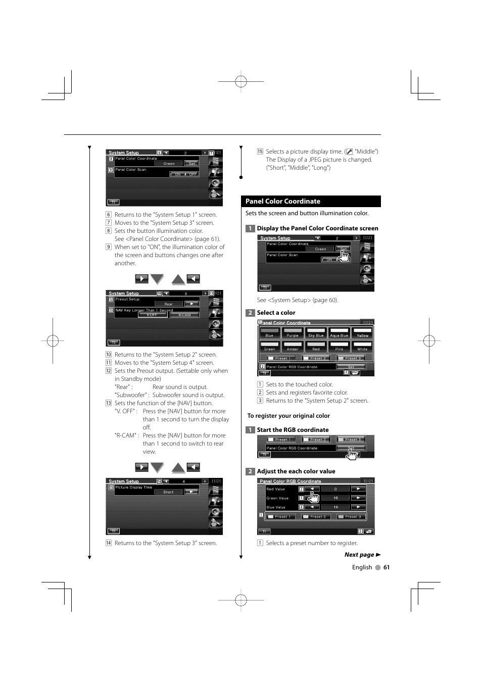 Kenwood DDX5022Y User Manual | Page 61 / 96