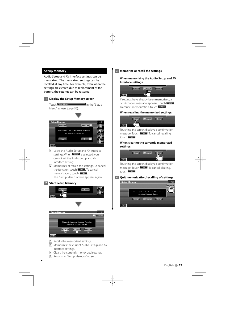 Kenwood DDX5022Y User Manual | Page 77 / 96