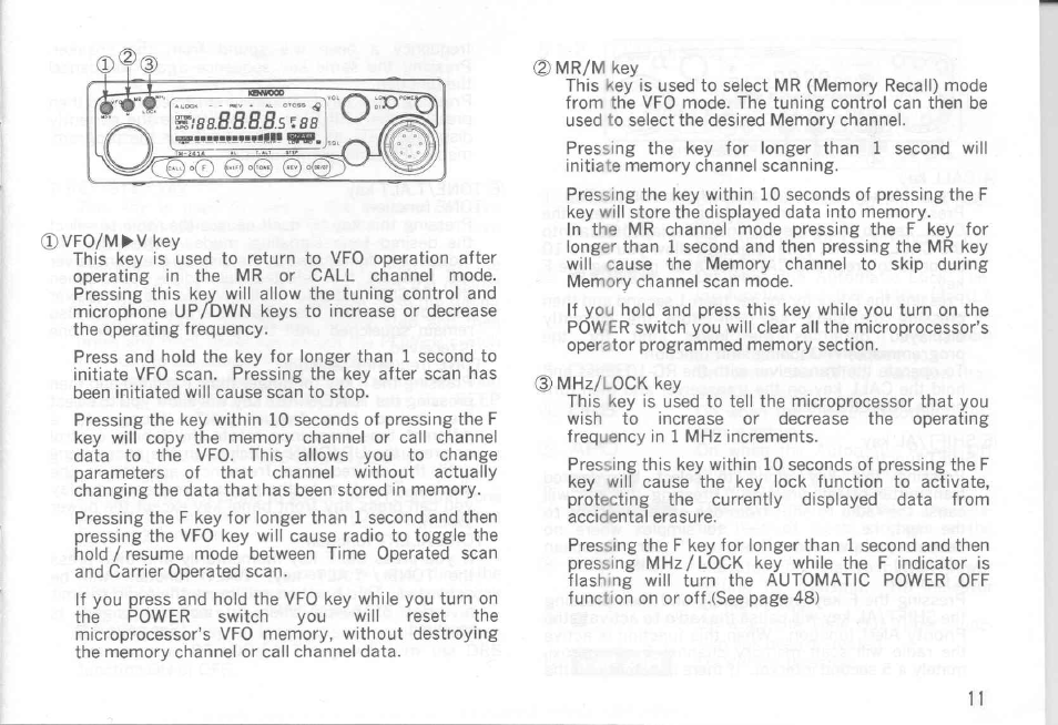 Kenwood TM-441A User Manual | Page 11 / 59