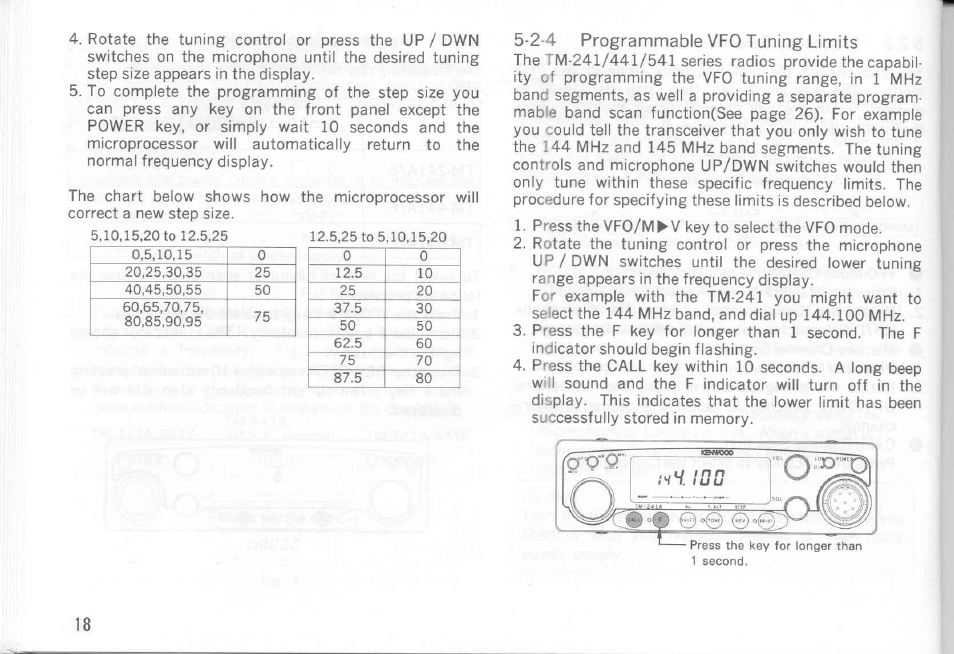 Kenwood TM-441A User Manual | Page 18 / 59