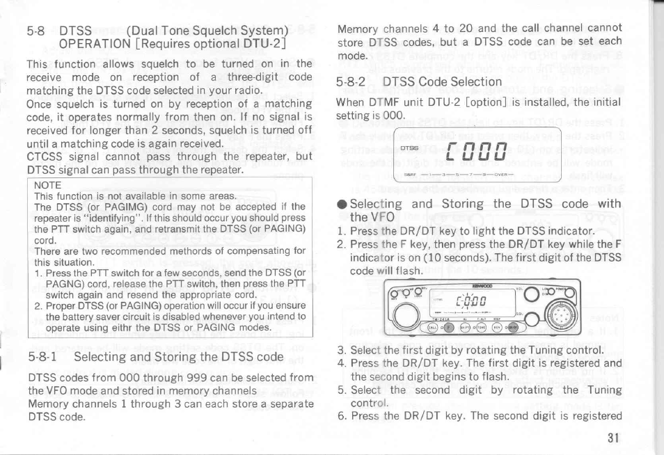 Kenwood TM-441A User Manual | Page 31 / 59