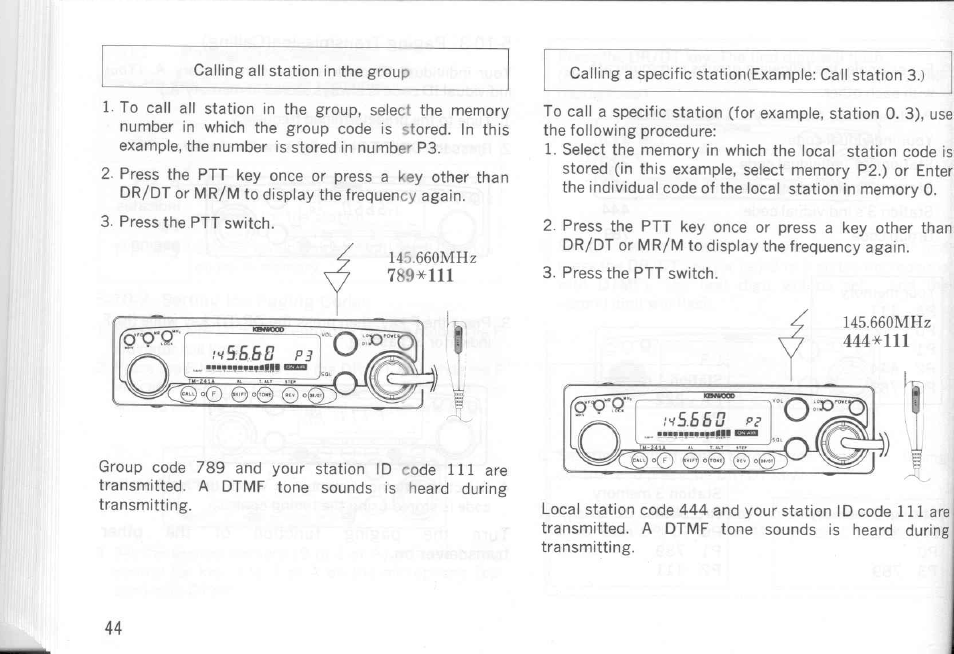 Kenwood TM-441A User Manual | Page 44 / 59