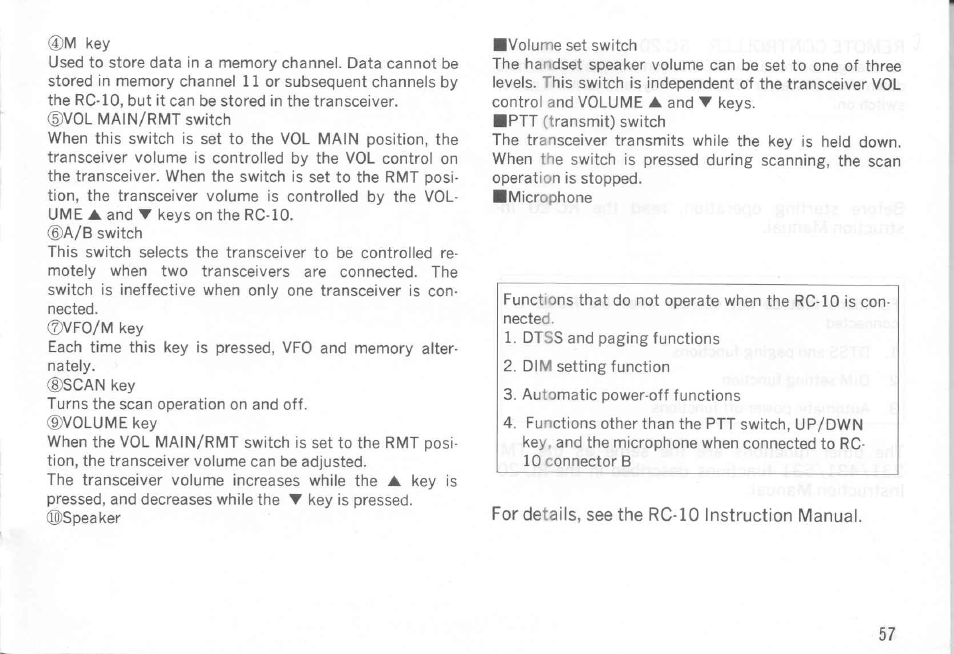 Kenwood TM-441A User Manual | Page 57 / 59