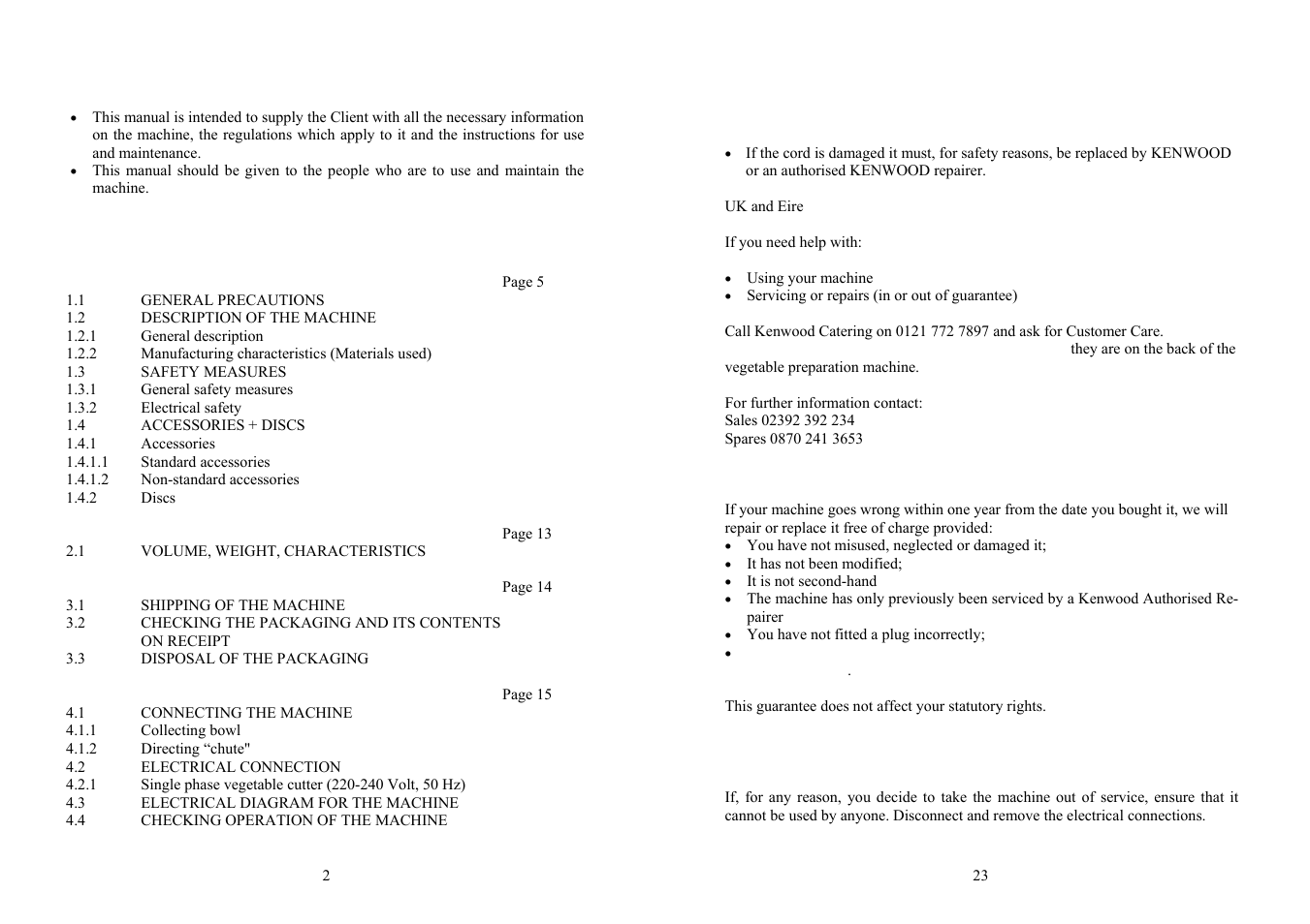 Kenwood XVP001 User Manual | Page 2 / 12