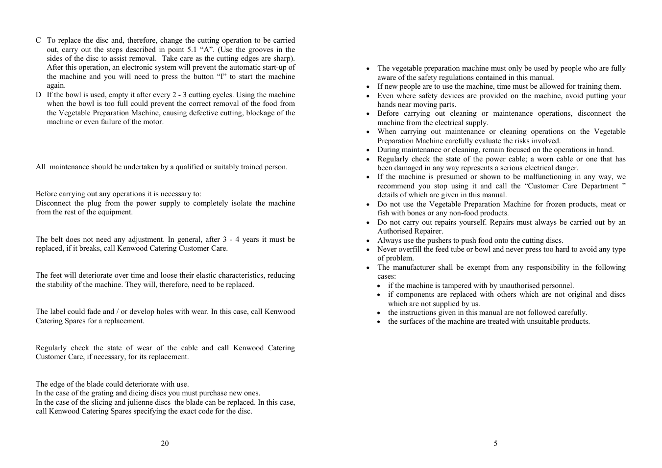 Kenwood XVP001 User Manual | Page 5 / 12