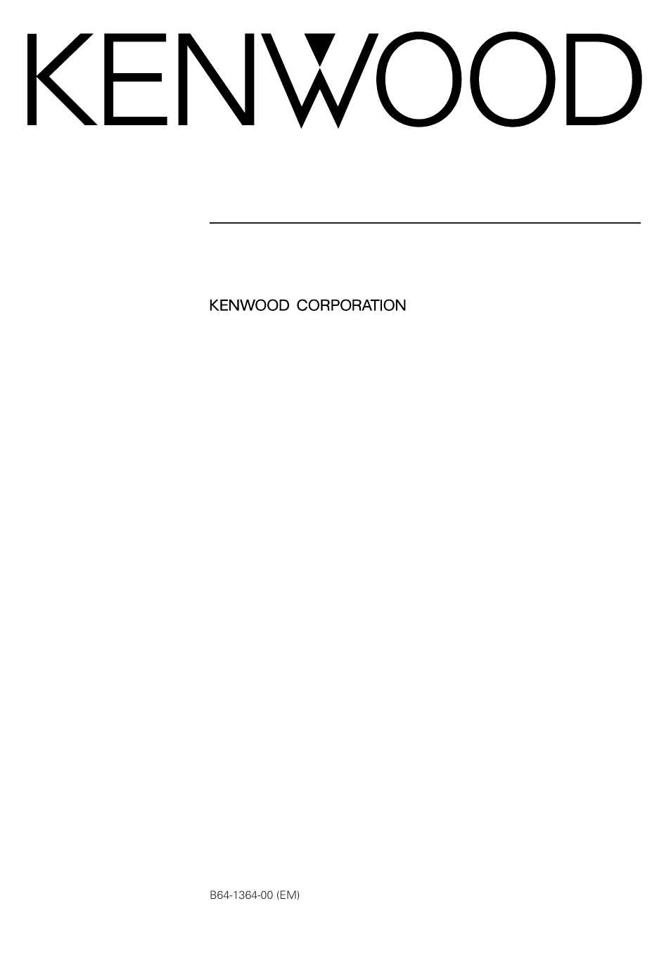 Kenwood KAC-648 User Manual | 12 pages