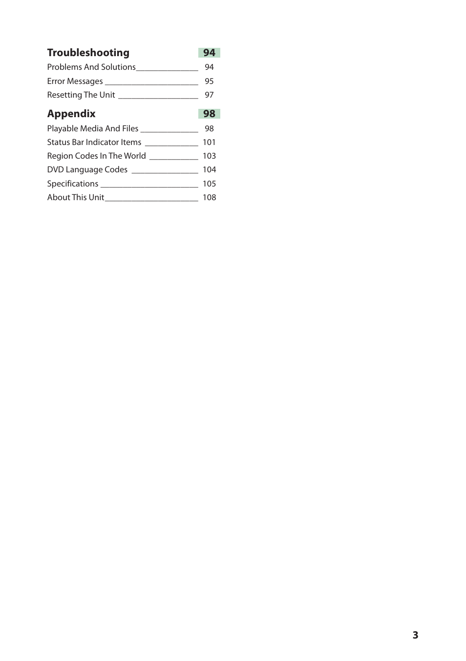 Kenwood DNX6040EX User Manual | Page 4 / 111