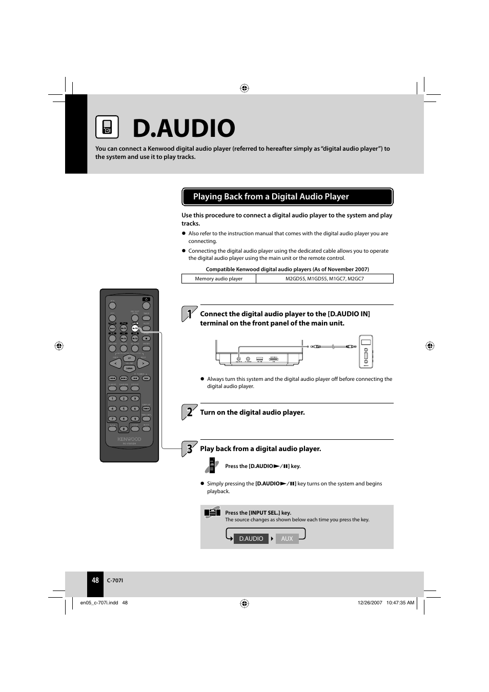 En05_c-707i.pdf, D.audio | Kenwood C-707I User Manual | Page 48 / 84