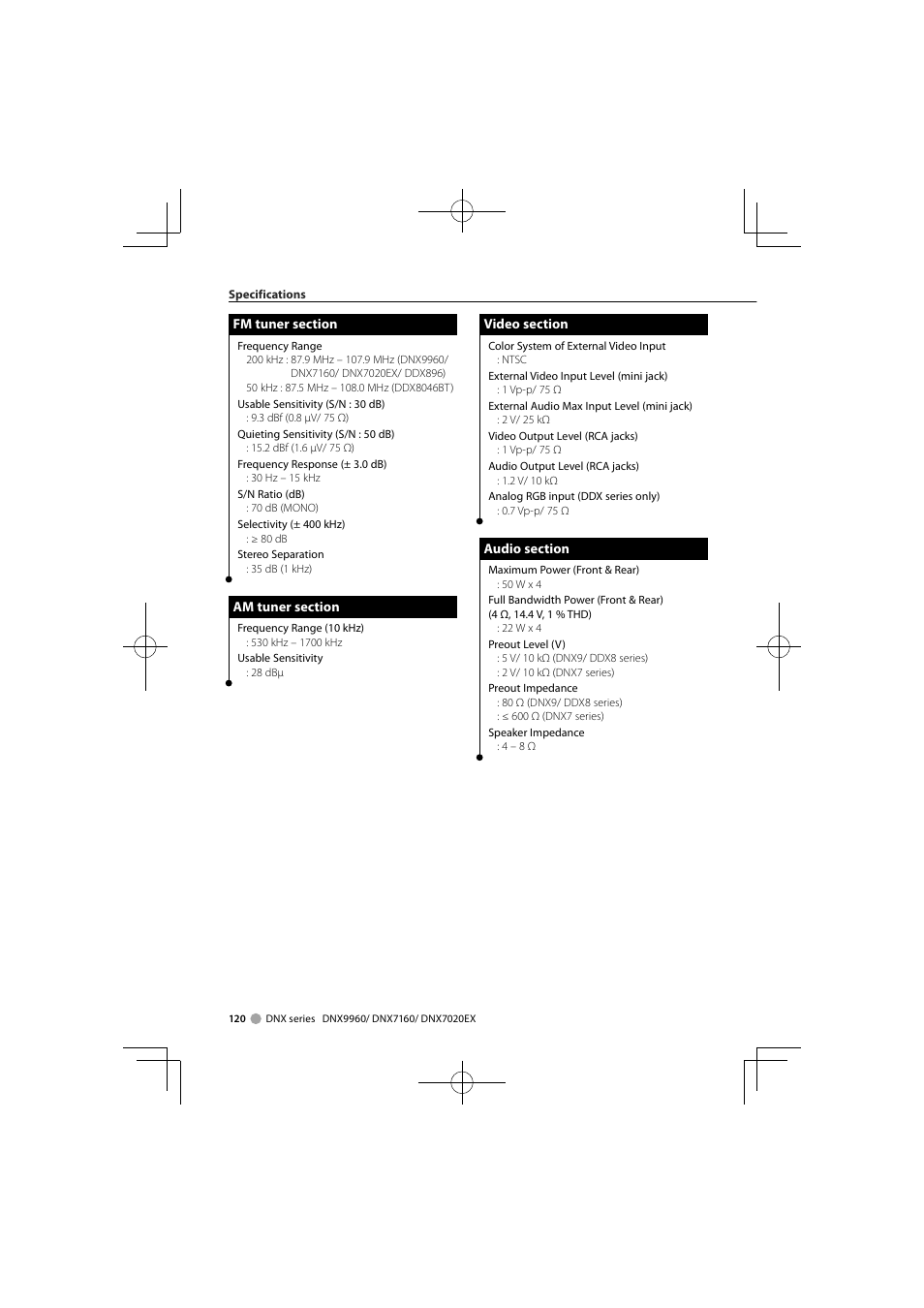 Kenwood DDX8046BT User Manual | Page 120 / 124