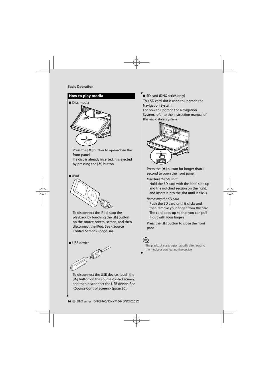 Kenwood DDX8046BT User Manual | Page 16 / 124