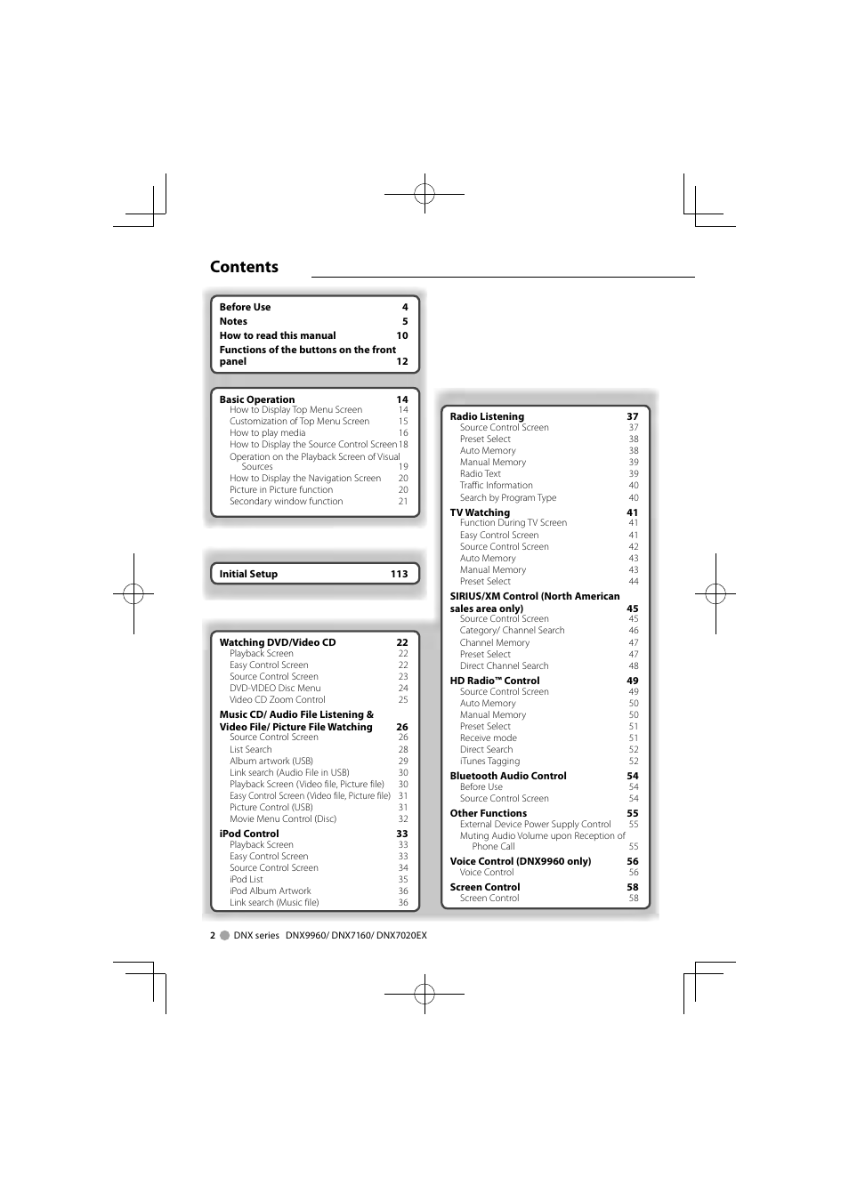 Kenwood DDX8046BT User Manual | Page 2 / 124