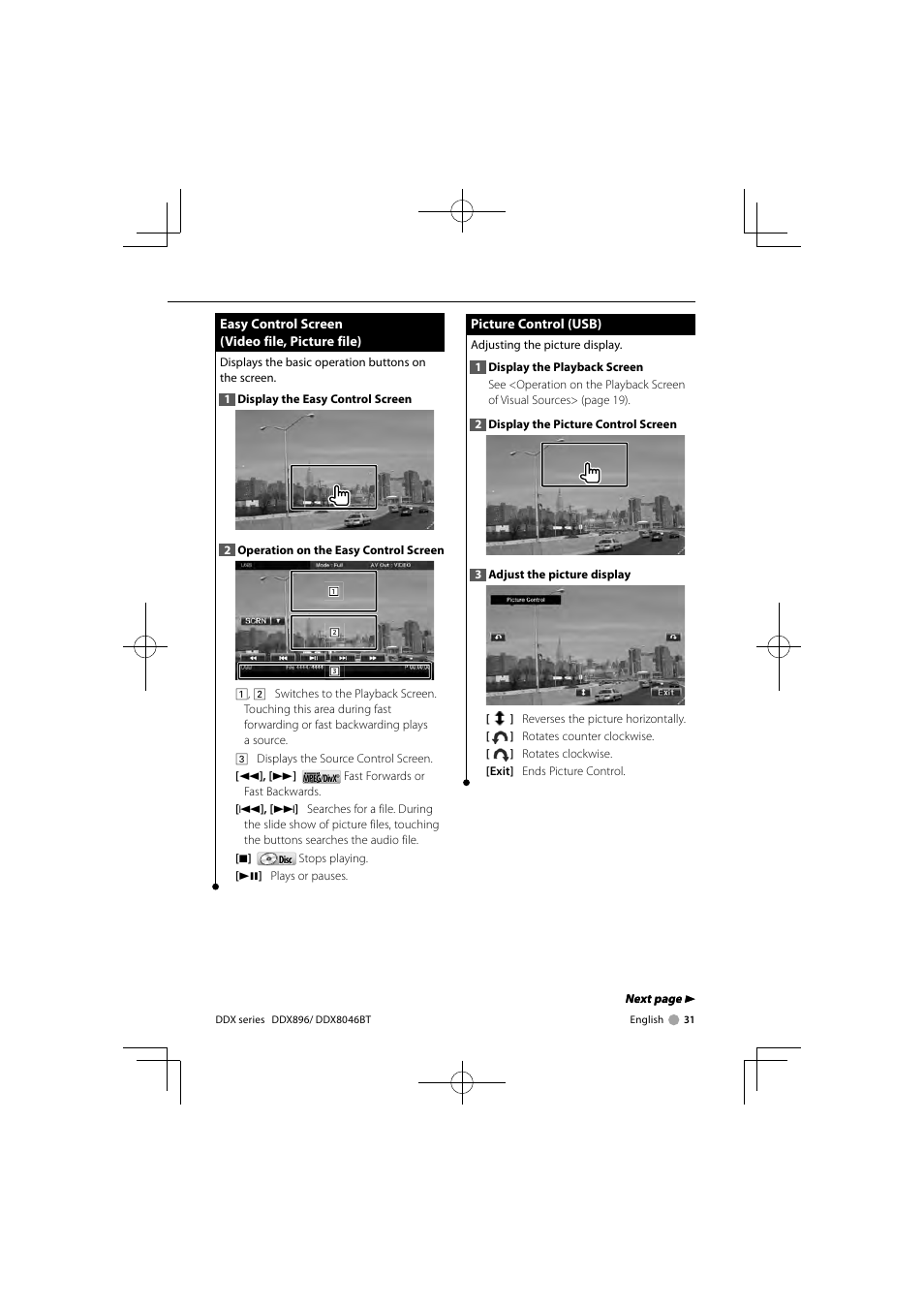 Kenwood DDX8046BT User Manual | Page 31 / 124