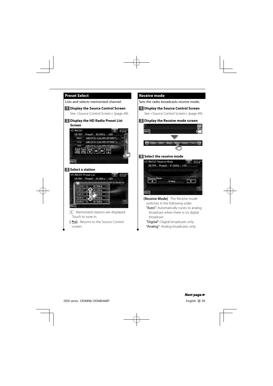 Kenwood DDX8046BT User Manual | Page 51 / 124