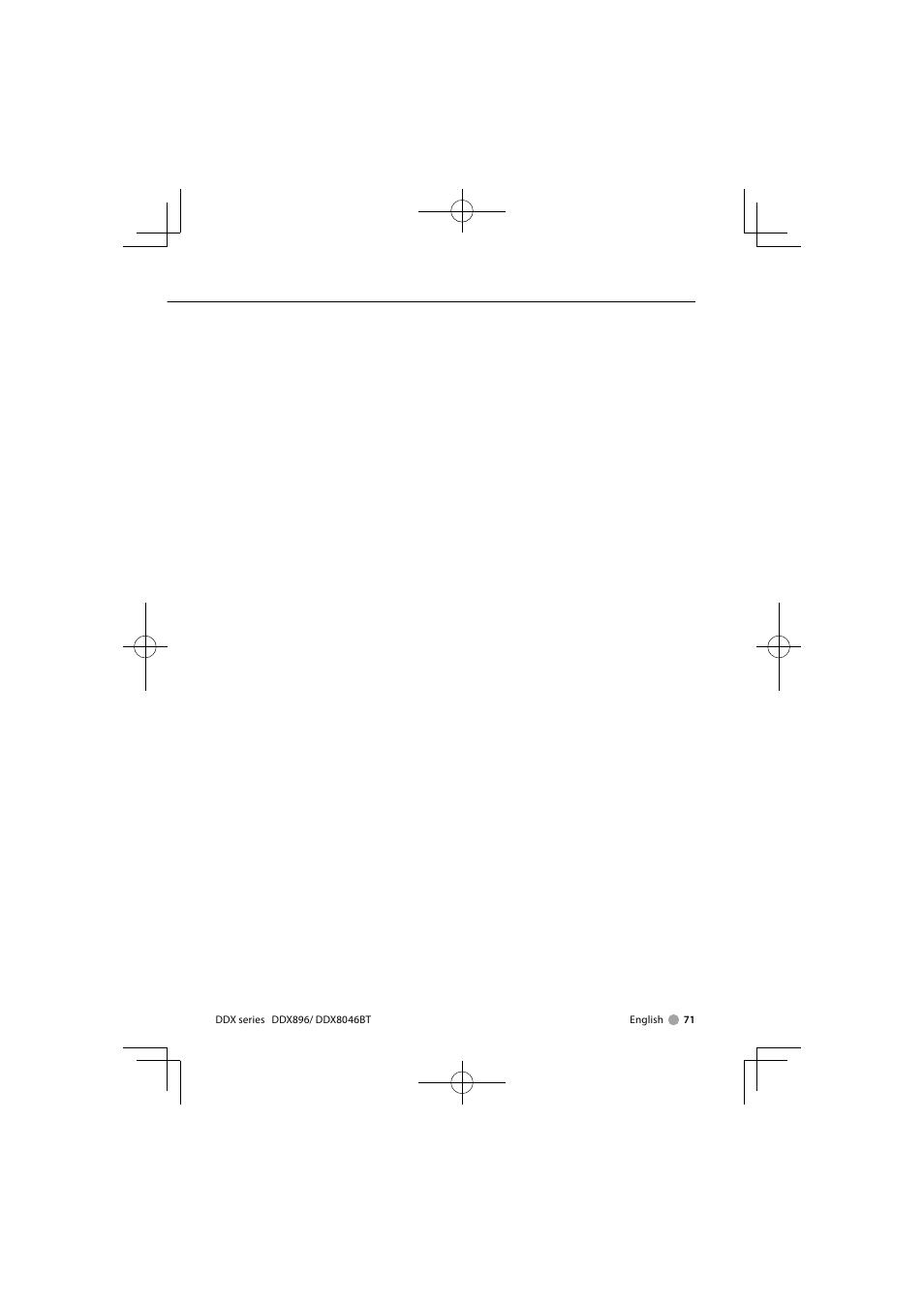 Kenwood DDX8046BT User Manual | Page 71 / 124