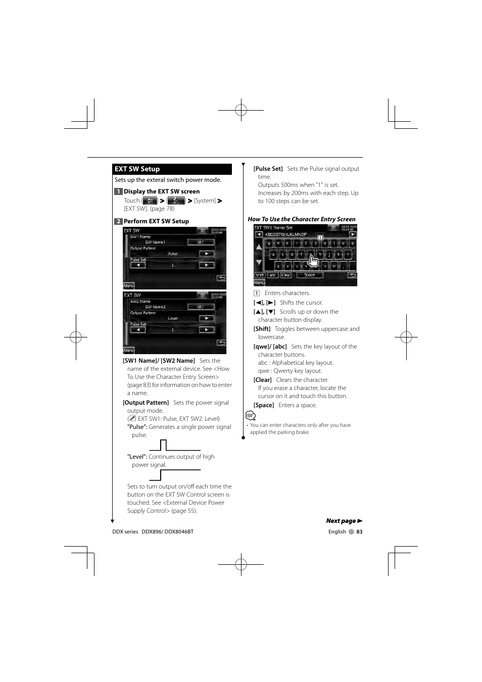 Kenwood DDX8046BT User Manual | Page 83 / 124