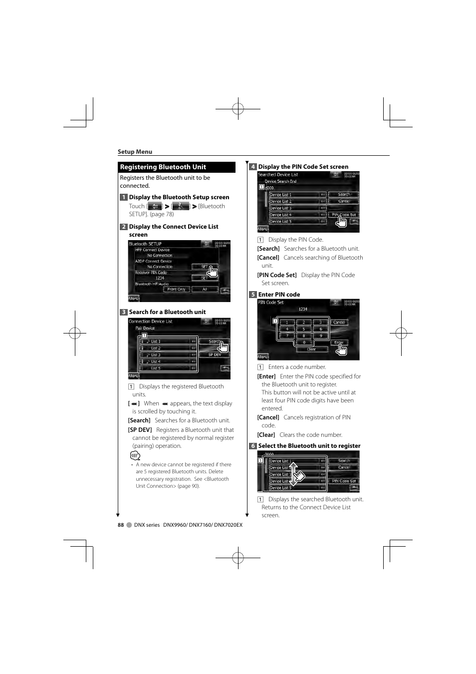 Kenwood DDX8046BT User Manual | Page 88 / 124