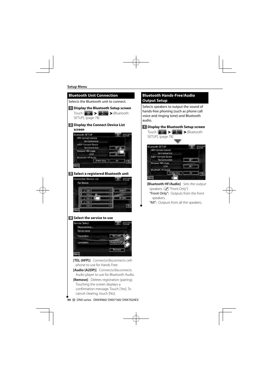 Kenwood DDX8046BT User Manual | Page 90 / 124