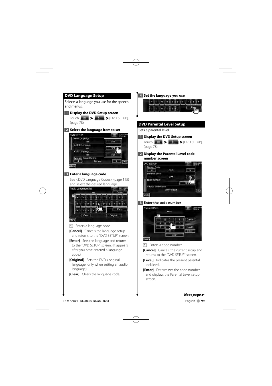 Kenwood DDX8046BT User Manual | Page 99 / 124