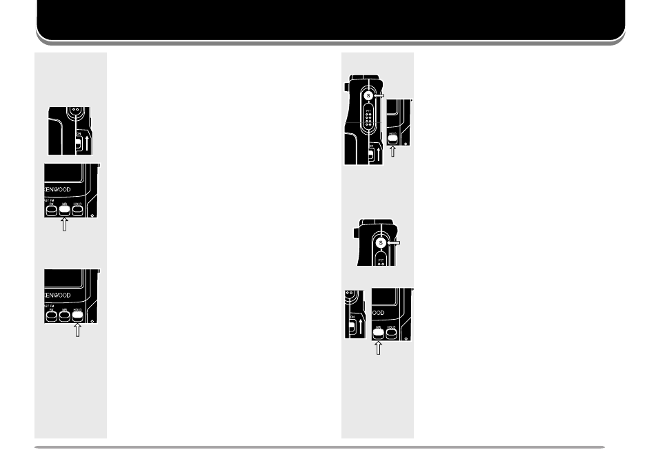 Auxiliary functions, Battery saver | Kenwood VC-H1 User Manual | Page 15 / 24