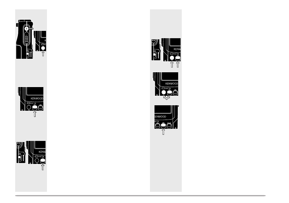 Auto transmit, Af muting, Display contrast change | Kenwood VC-H1 User Manual | Page 17 / 24