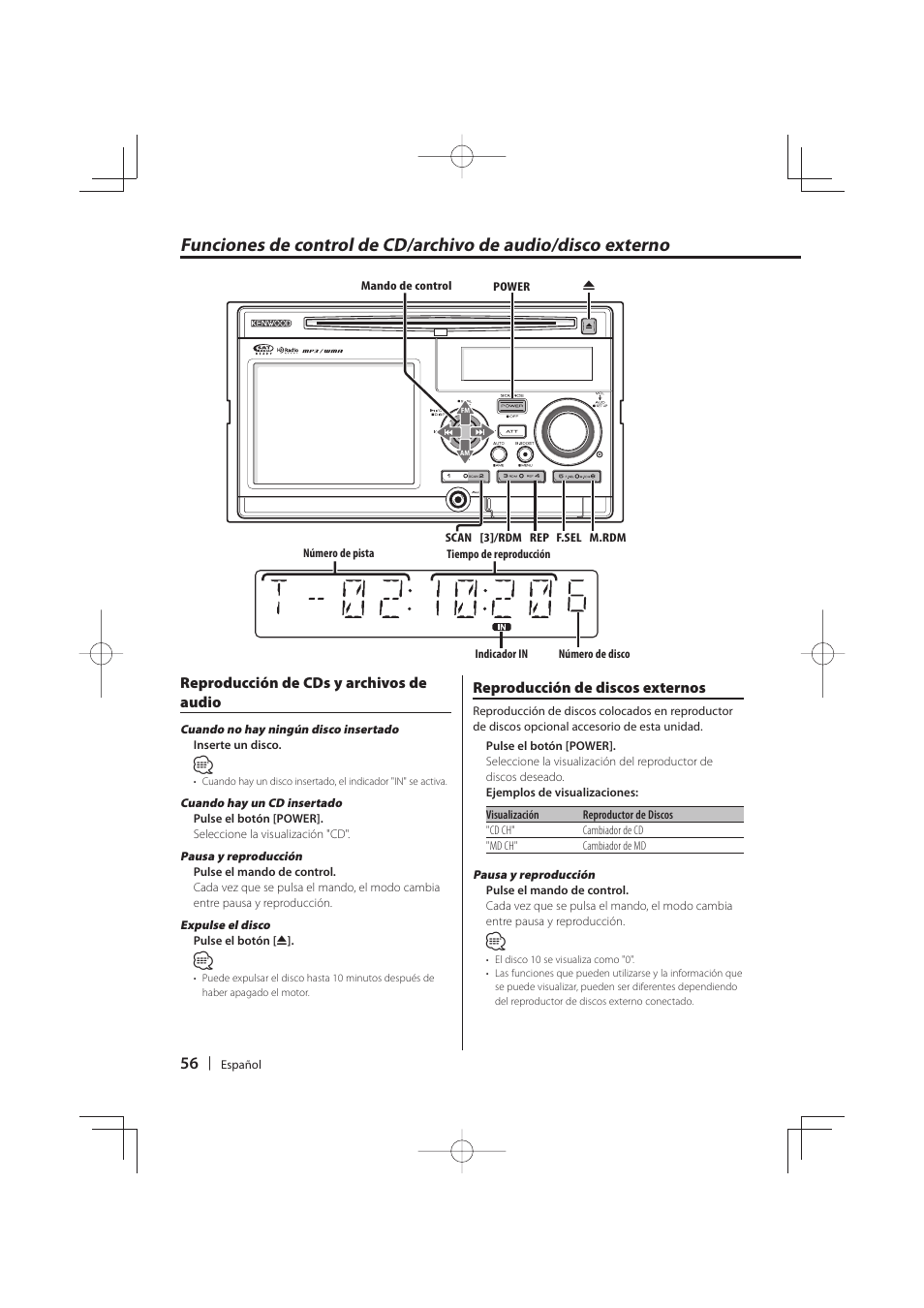 Kenwood DNR-1000U User Manual | Page 56 / 68