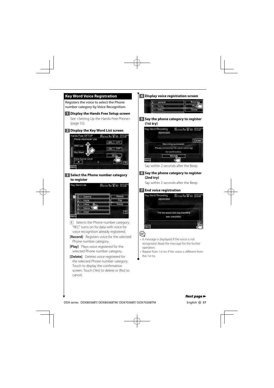 Kenwood DNX7360BTM User Manual | Page 57 / 112