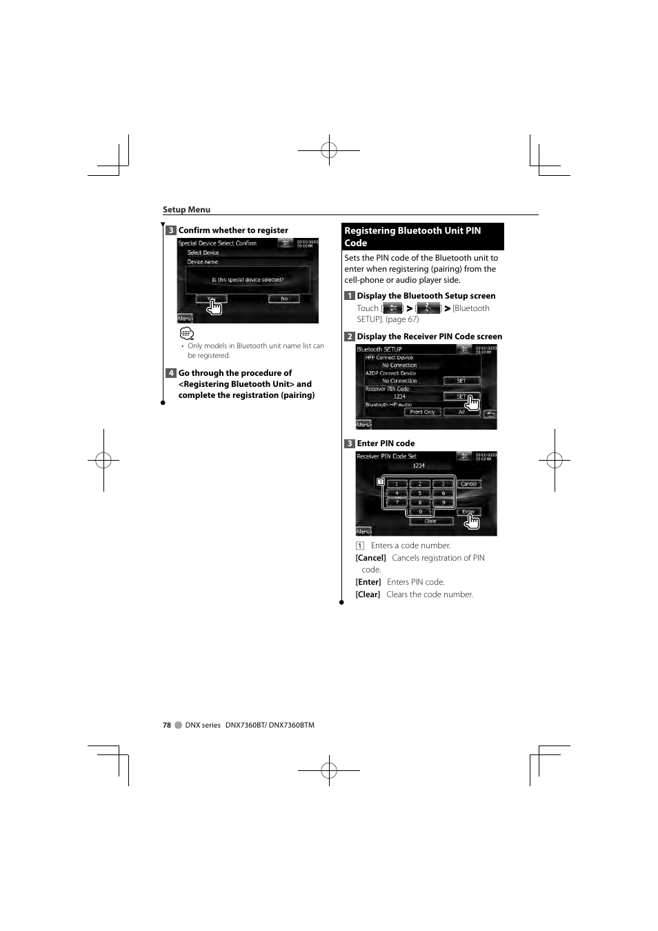 Kenwood DNX7360BTM User Manual | Page 78 / 112