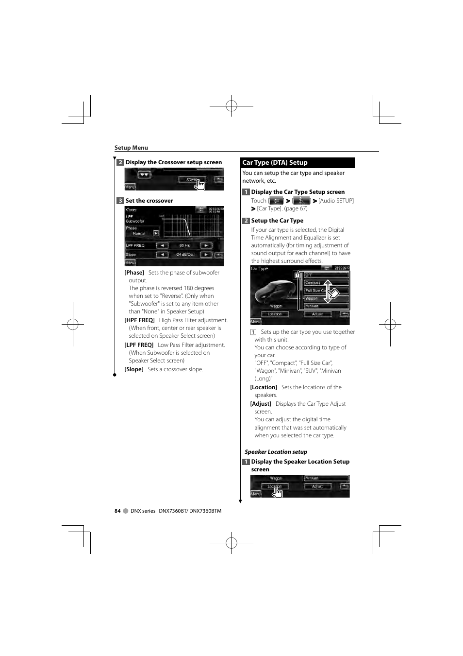 Kenwood DNX7360BTM User Manual | Page 84 / 112