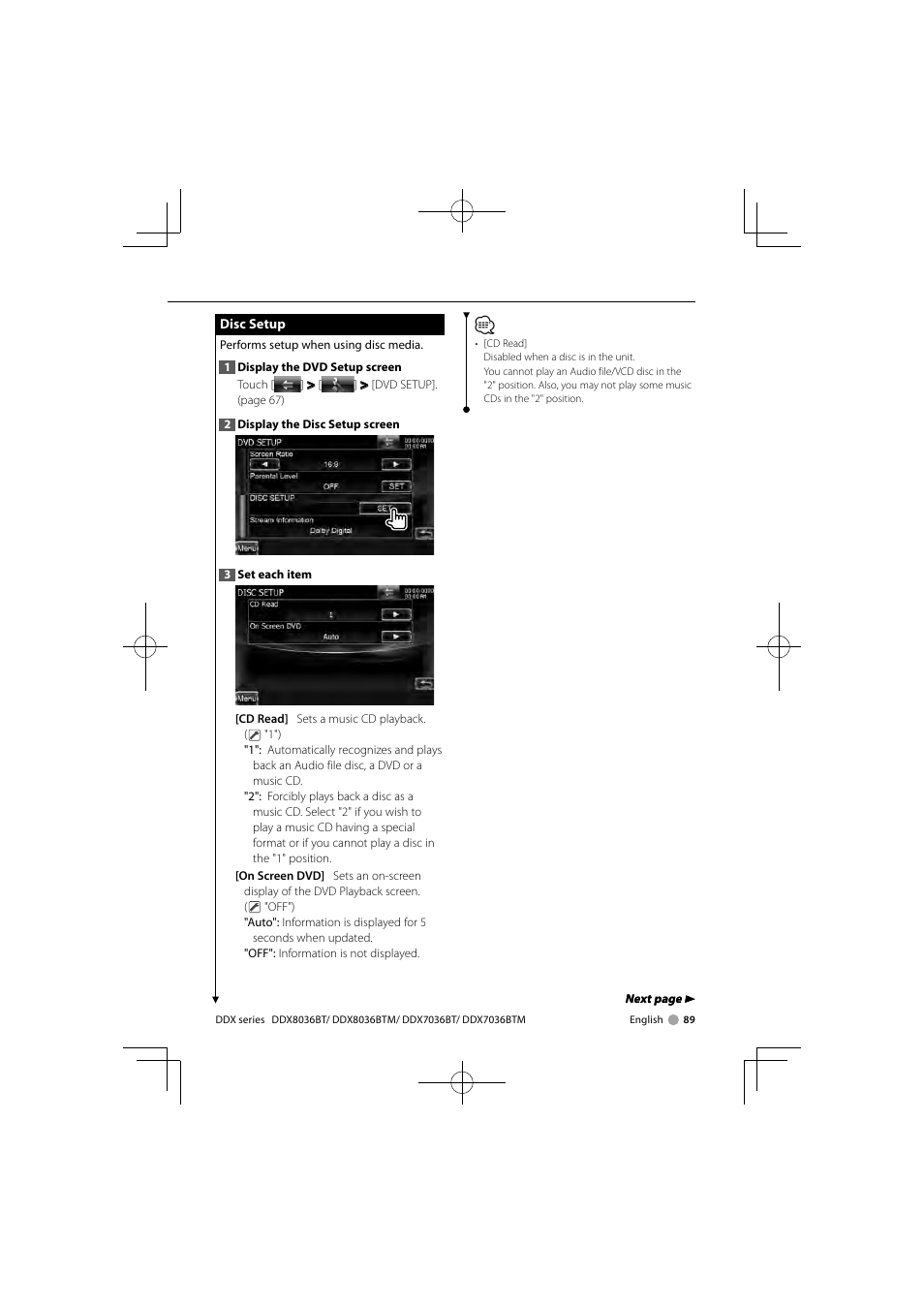 Kenwood DNX7360BTM User Manual | Page 89 / 112