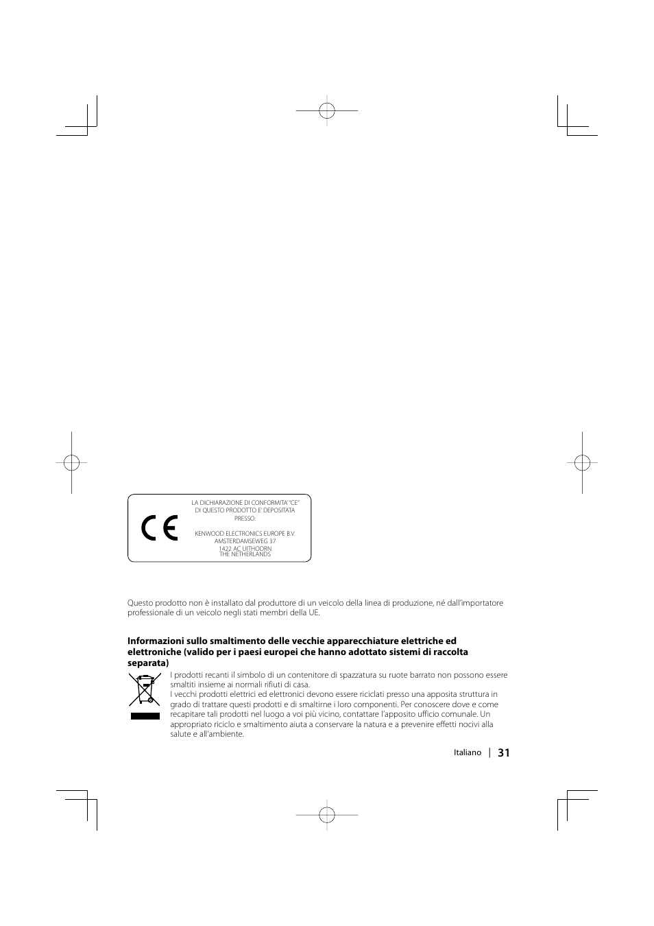 Kenwood Ccd2000 User Manual | Page 31 / 44