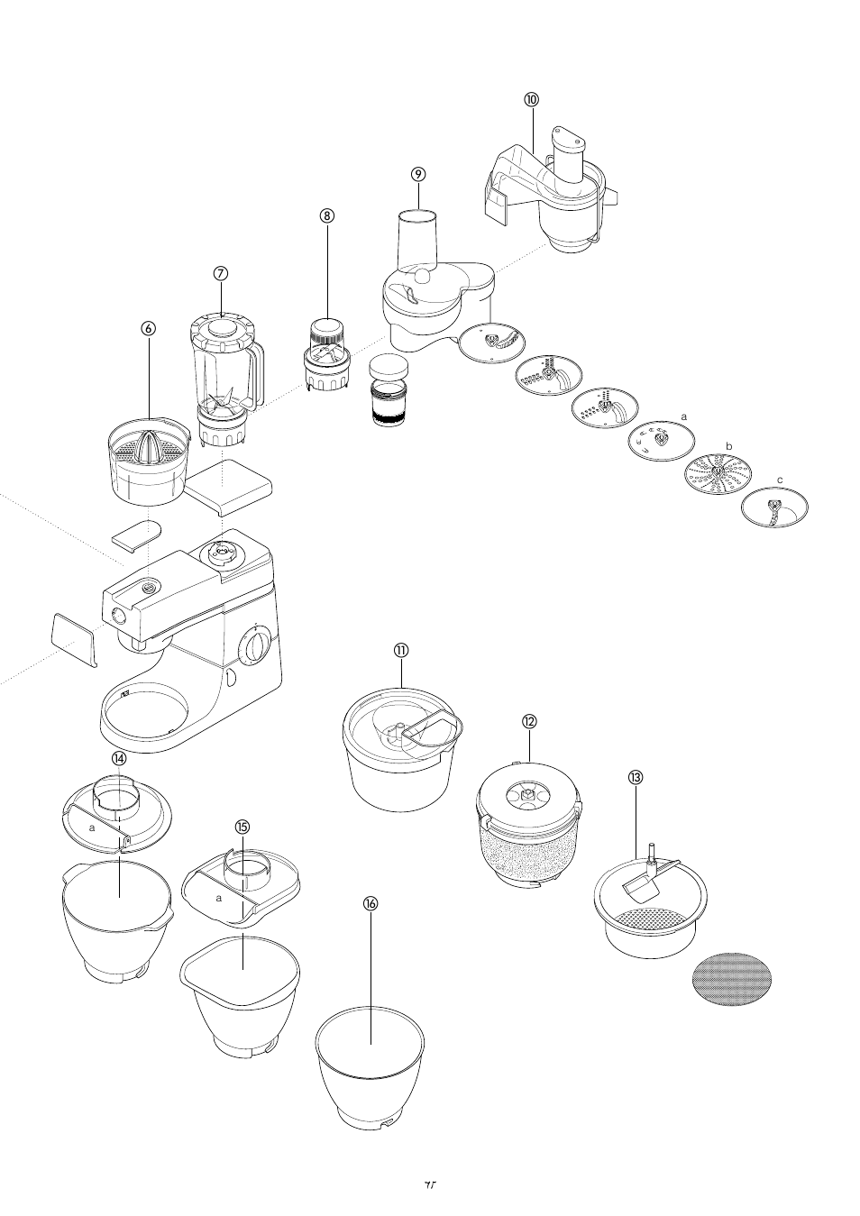 Kenwood Chef KM400 series User Manual | Page 39 / 43