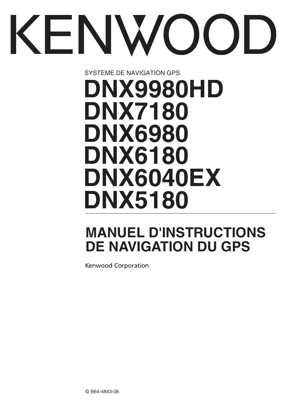 Kenwood DNX6180 User Manual | Page 33 / 96