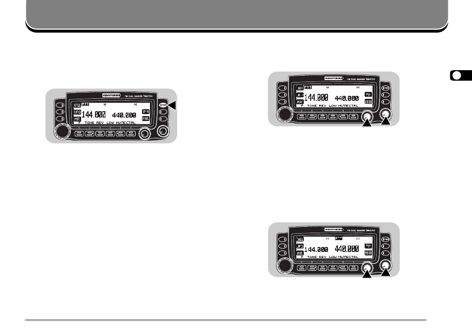 Operating basics | Kenwood TM-D700A User Manual | Page 25 / 99