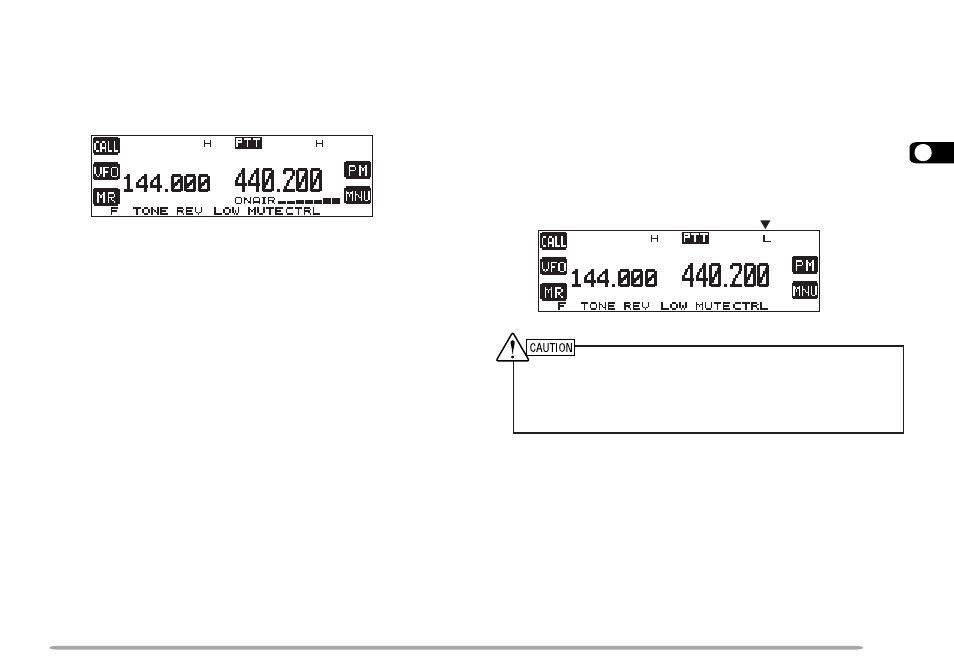 Transmitting | Kenwood TM-D700A User Manual | Page 27 / 99