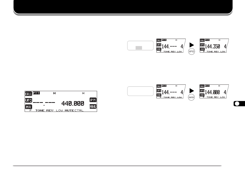 Auxiliary functions, Direct frequency entry (with mc-53dm only) | Kenwood TM-D700A User Manual | Page 69 / 99