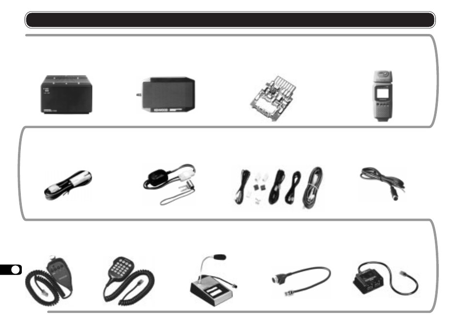 Optional accessories | Kenwood TM-D700A User Manual | Page 90 / 99