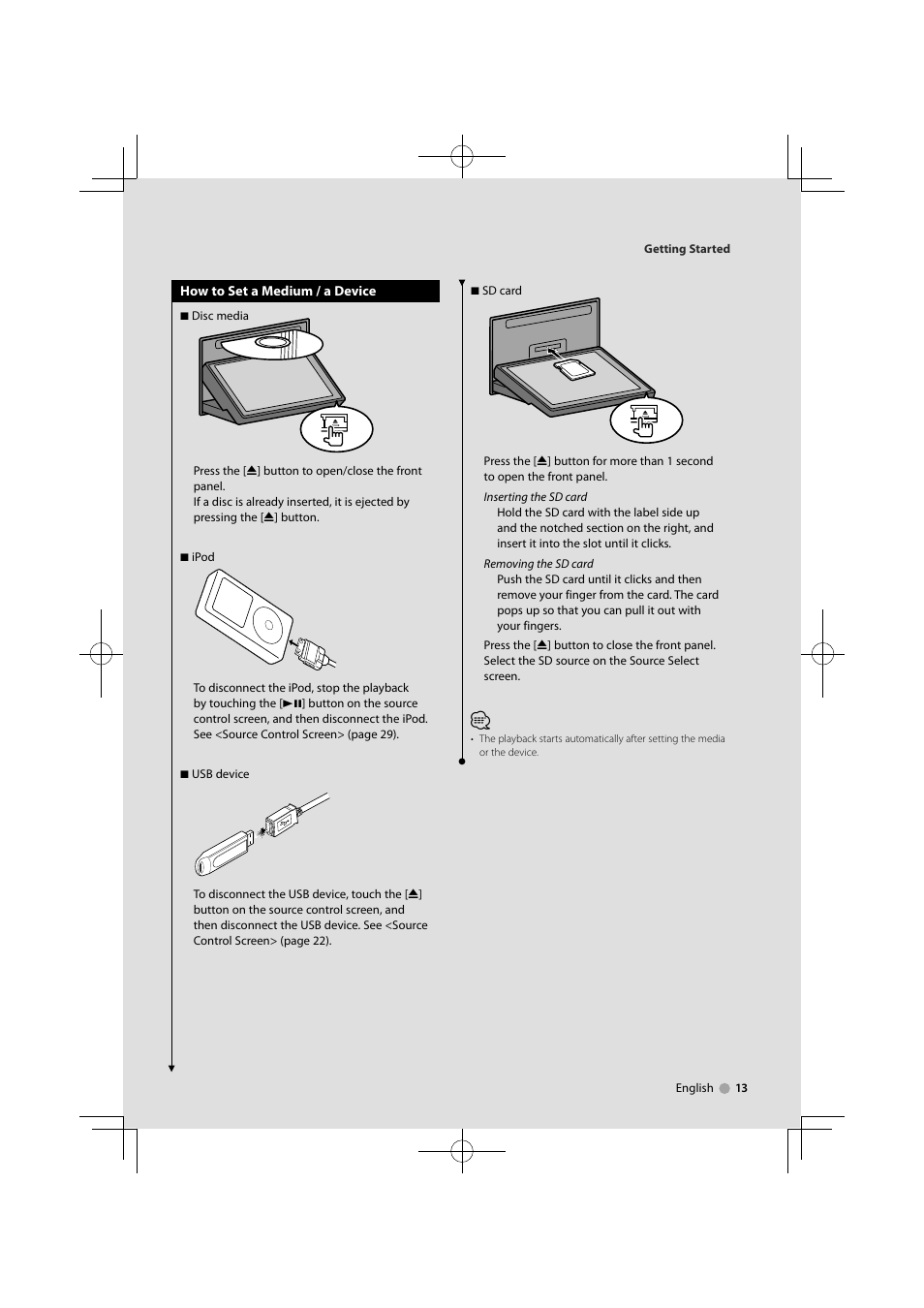 Kenwood DDX8034BTM User Manual | Page 13 / 96