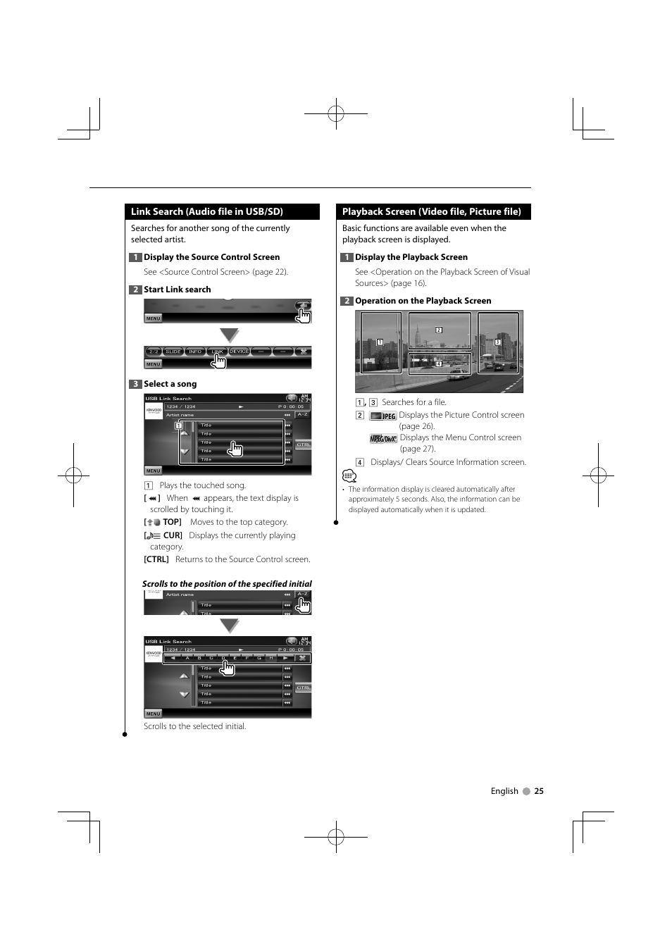 Kenwood DDX8034BTM User Manual | Page 25 / 96