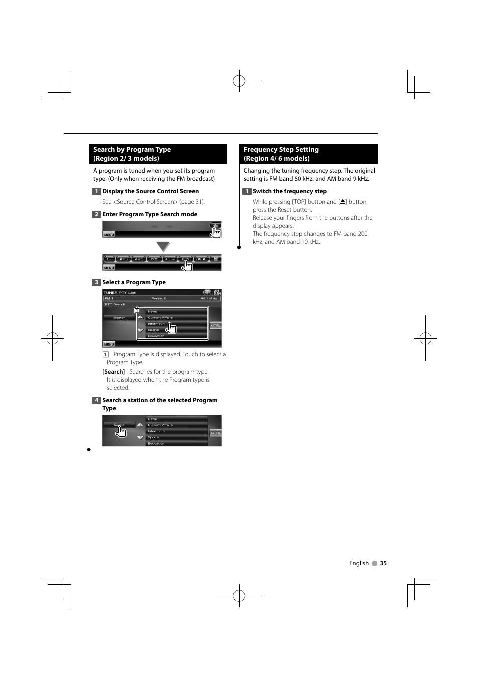 Kenwood DDX8034BTM User Manual | Page 35 / 96