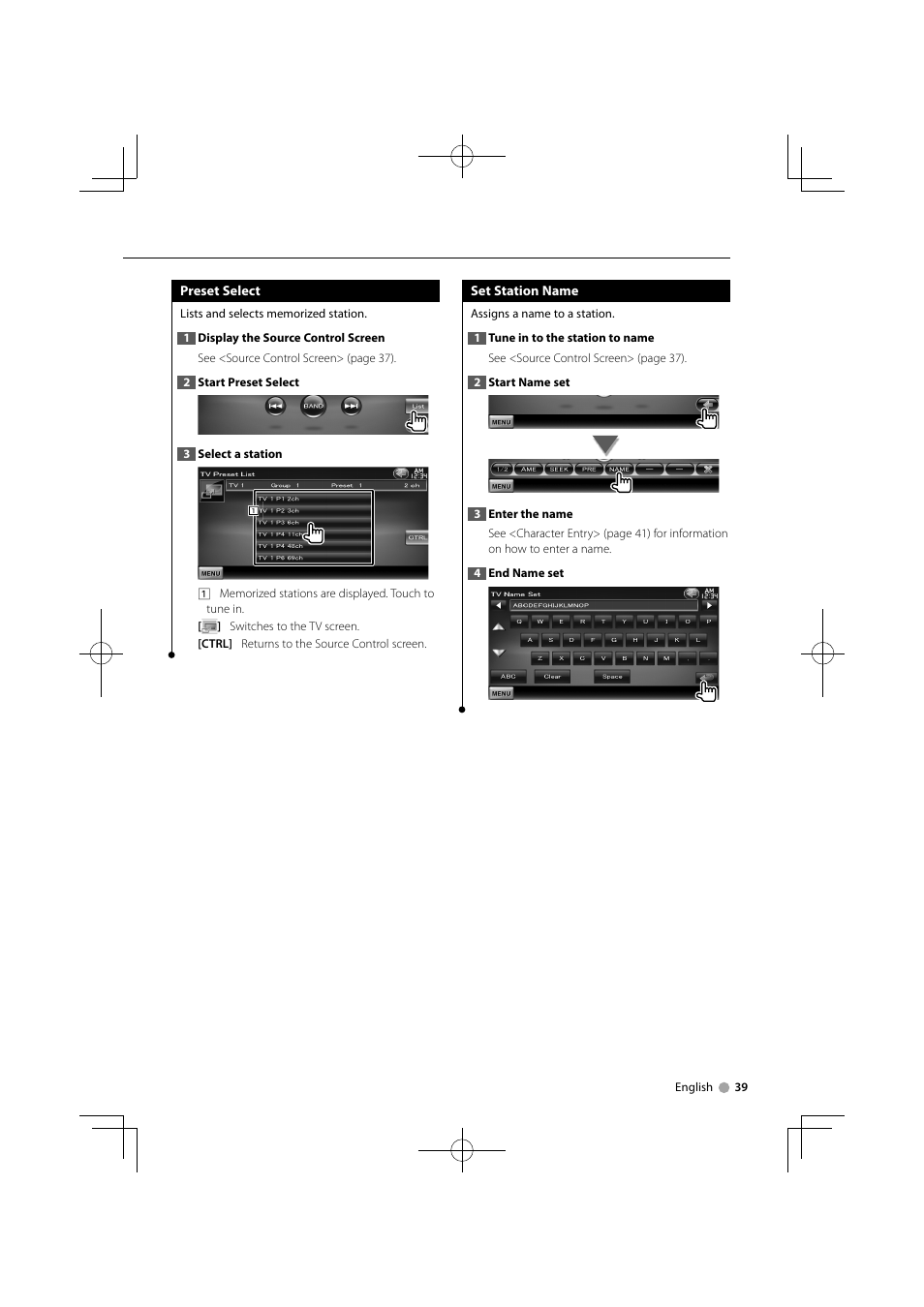 Kenwood DDX8034BTM User Manual | Page 39 / 96