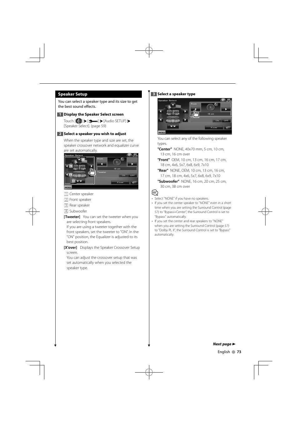 Kenwood DDX8034BTM User Manual | Page 73 / 96